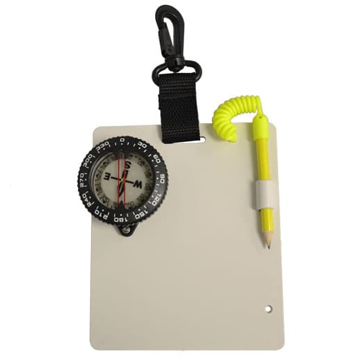 Clip Slate with Compass 5in x 5.9in